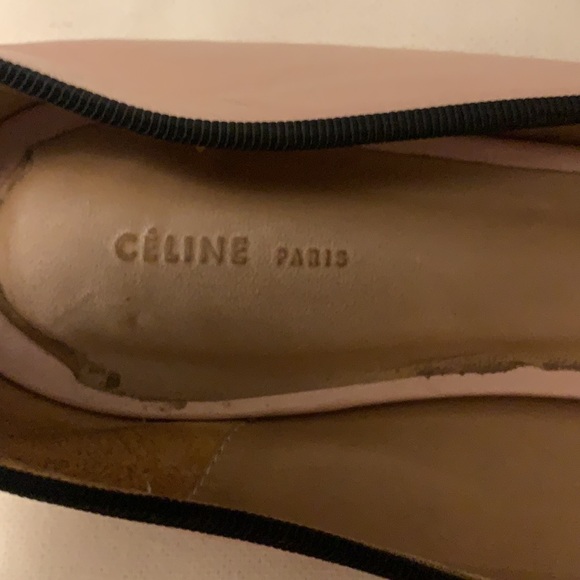 Blush pink Celine ballet flats size 38.5 - Picture 3 of 3